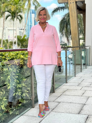 CLEAR PINK TUNIC LULU-B