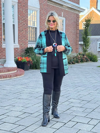 SOUTHERN NIGHTS TEIL POCKET SWEATER Cathys Place