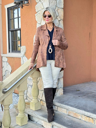 Ethyl  Power Dresser Blazer - Aspire ETHYL JEANS