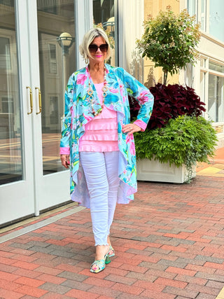 TROPICAL TULIP JACKET CATHYS RESORTWEAR