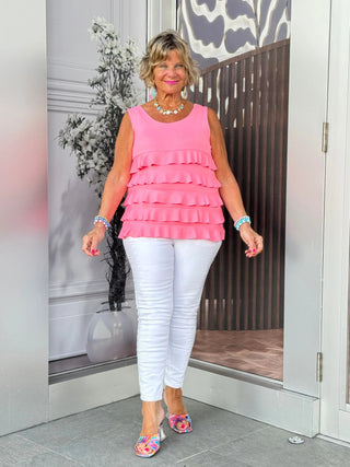 LULU-B CORAL CHA CHA TANK LULU-B