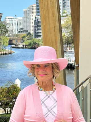 LULU B PINK CHIC MIDI SHIFT MAXI DRESS LULU-B