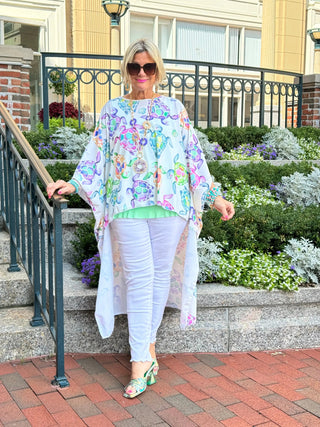 TROPICAL TURTLE TUNIC CATHYS RESORTWEAR