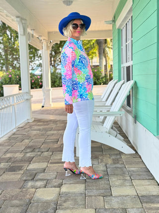 SALINA REEF HALF ZIPPER LULU-B