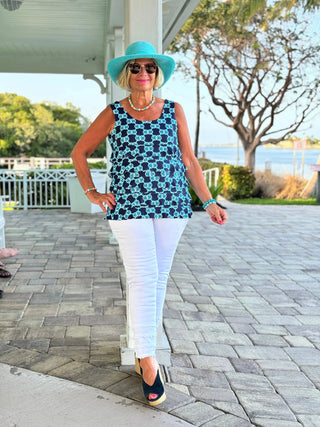 BLUE MEDALLION CHA CHA TANK LULU-B