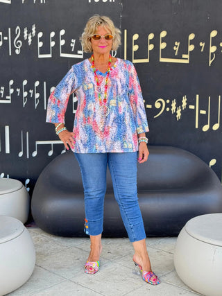 Ethyl Button Cuff Capri - Sincere ETHYL JEANS