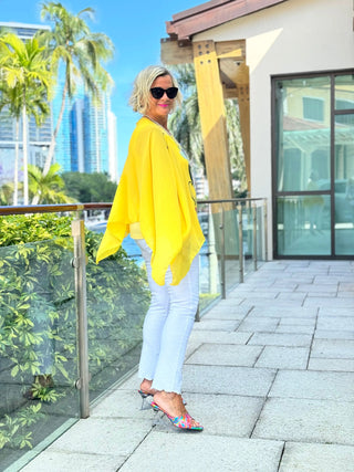 SWAROVSKI CRYSTAL YELLOW  HEART TOP KOKOMO
