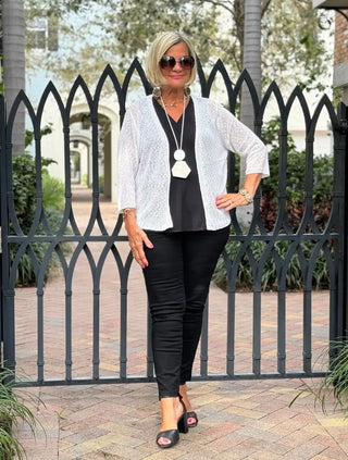 SOUTH BEACH WHITE NECKLACE Accent fashions