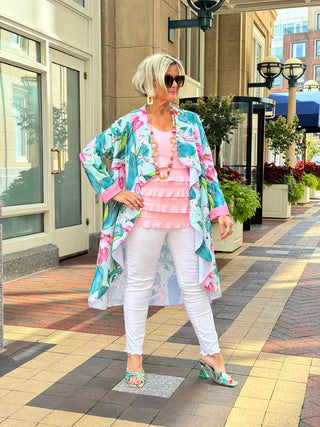 TROPICAL TULIP JACKET CATHYS RESORTWEAR