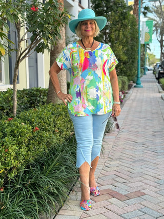 Ethyl Everything Tie Tee - Stage ETHYL JEANS