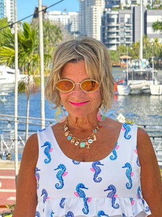 LULU B SHORELINE CHARM CHA CHA DRESS LULU-B