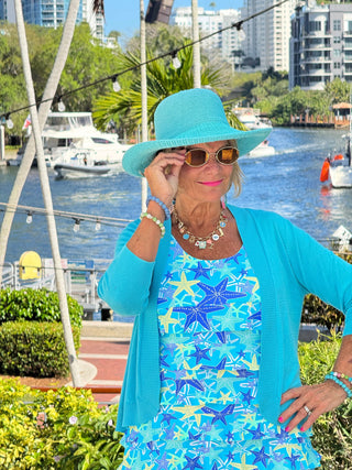 LULU B STARFISH SPLASH CHA CHA DRESS LULU-B