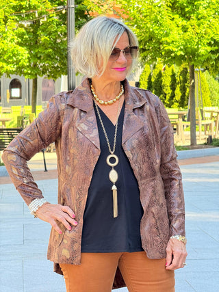 Ethyl Power Dresser Blazer - Aspire ETHYL JEANS