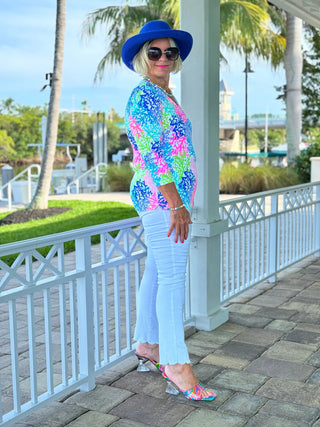 SALINA REEF V NECK LULU-B