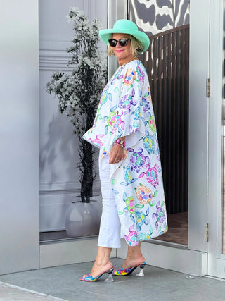 TROPICAL TURTLE TUNIC CATHYS RESORTWEAR
