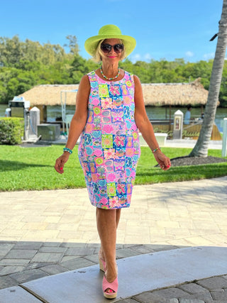 SANDY BEACH COLOR SHIFT DRESS LULU-B