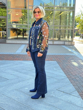 Ethyl The Whimsy Jacket BLUE ETHYL JEANS