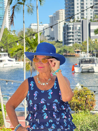 LULU B MIDNIGHT REEF CHA CHA DRESS LULU-B