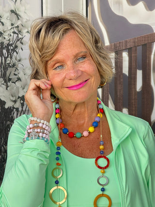 LULU-B SOFT MINT FULL ZIPER JACKET LULU-B