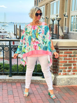 TROPIC TULIP SEVEN WAY SCARF CATHYS RESORTWEAR