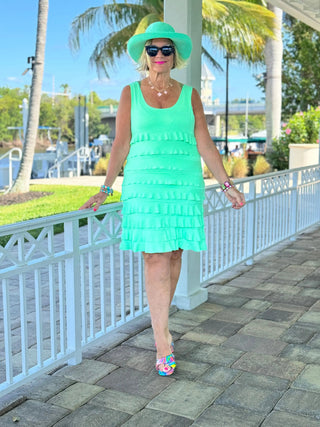LIGHT GREEN CHA CHA MAXI DRESS LULU-B