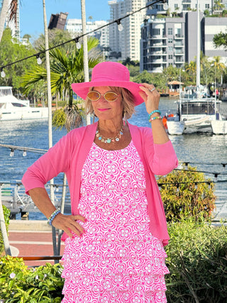 LULU B TROPIC PETALS CHA CHA DRESS LULU-B