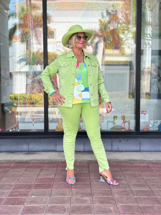 Ethyl The End Game Pant - Green ETHYL JEANS