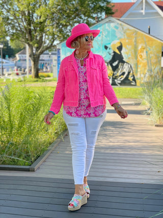 PINK LANE SHORT SLEEVE LULU-B