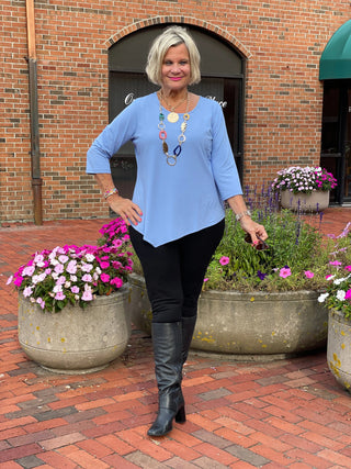 LULU-B LIGHT PERRI ASYMMETRIC TOP LULU-B