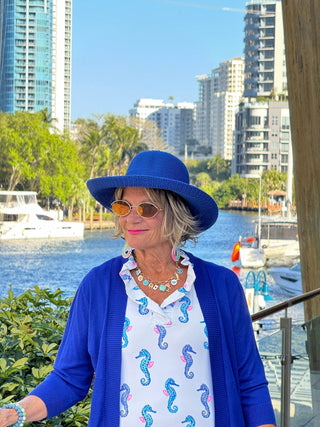 LULU B SHORELINE CHARM RUFFLE DRESS LULU-B