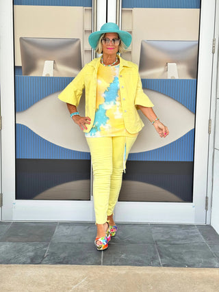 Ethyl Allure Ruched Tank Top - Moonlight ETHYL JEANS