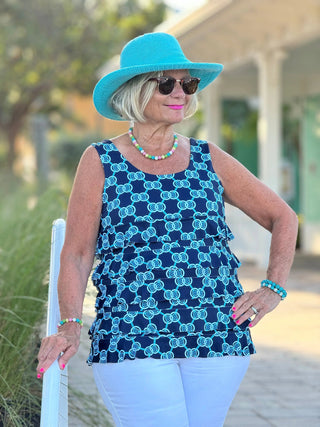 BLUE MEDALLION CHA CHA TANK LULU-B