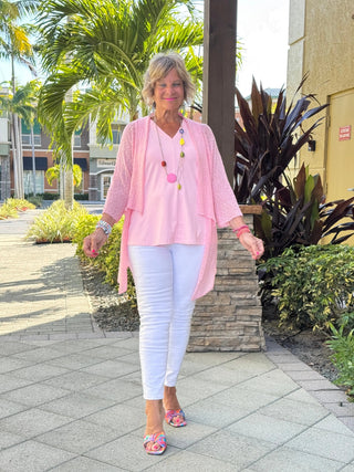 LULU-B PINK RUFFLE WRAP LULU-B