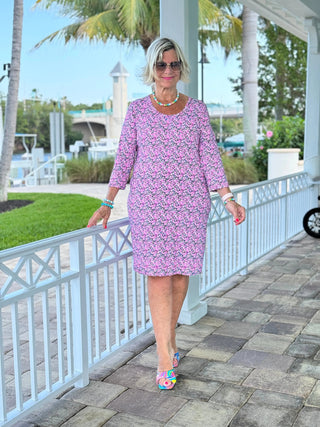 LULU-B AUBREY SLEEVE DRESS LULU-B