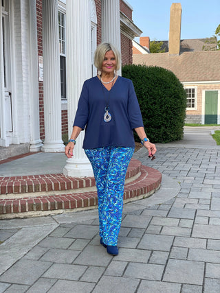 FANTASIA BLUE PALAZZO LULU-B