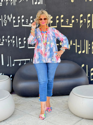 Ethyl Button Cuff Capri - Sincere ETHYL JEANS