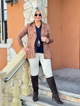 Ethyl  Power Dresser Blazer - Aspire ETHYL JEANS