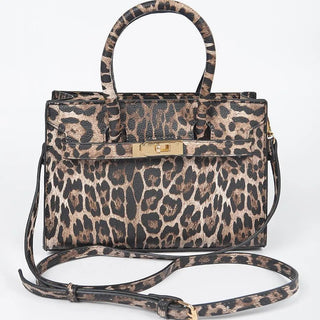 Faux Leo Medium Tote Bag Cathys Place
