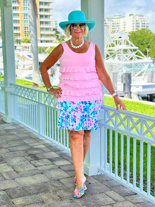 PINK PETALS CHA CHA SKORT LULU-B