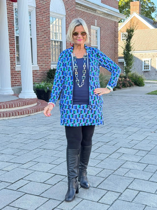 LULU-B Seaport Geo Skort LULU-B