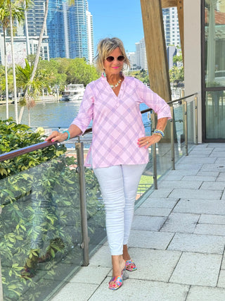 LULU B PINK CHIC TUNIC LULU-B