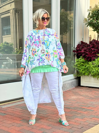 TROPICAL TURTLE TUNIC CATHYS RESORTWEAR