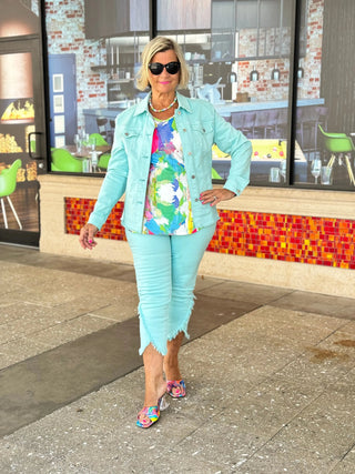 ETHYL MAGIC SEAFOAM PANT ETHYL JEANS