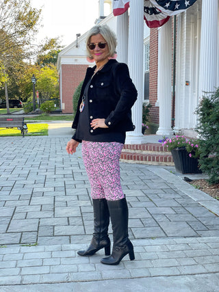 AUBREY PINK CAPRI LULU-B