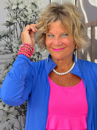 LULU-B BLU FULL ZIPPER LULU-B