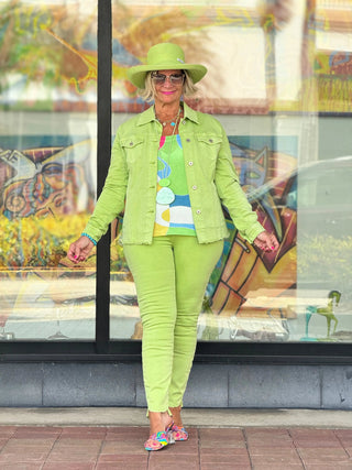 Ethyl The End Game Pant - Green ETHYL JEANS