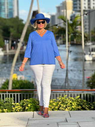 LULU-B TAILORED SAPPHIRE V SLEEVE LULU-B