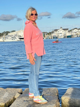 Women's New Englander® Rain Jacket Peach Cathys Place