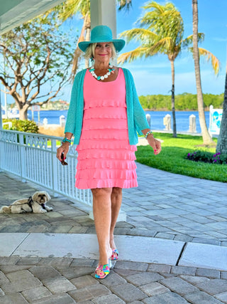 LULU-B CORAL CHA CHA DRESS LULU-B