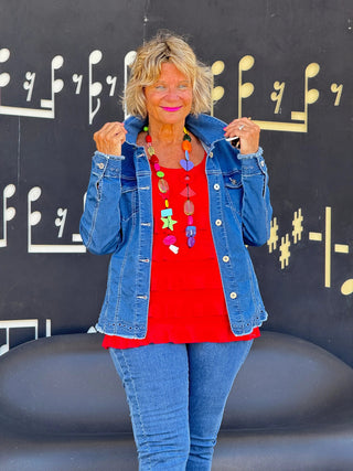 Ethyl Scalloped Edge Jean - Bridgewater ETHYL JEANS